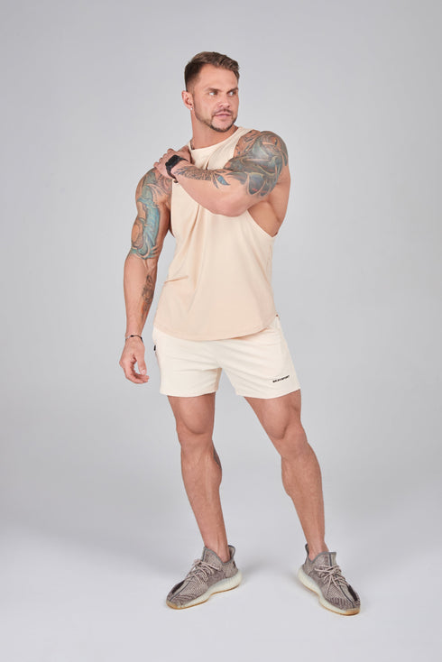 0126. Modal Core Cut-Off Tank / Champagne